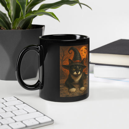 Black Glossy Mug