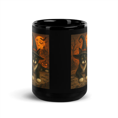 Black Glossy Mug