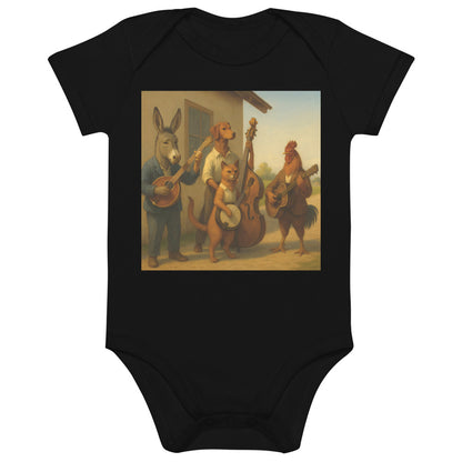 Organic cotton baby bodysuit