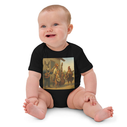 Organic cotton baby bodysuit