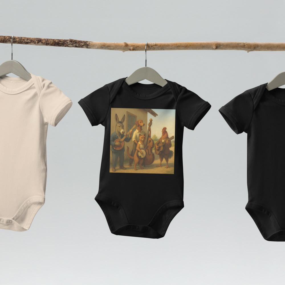Organic cotton baby bodysuit
