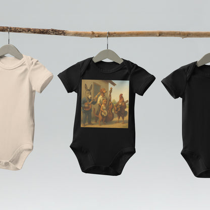 Organic cotton baby bodysuit