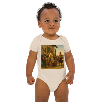 Organic cotton baby bodysuit