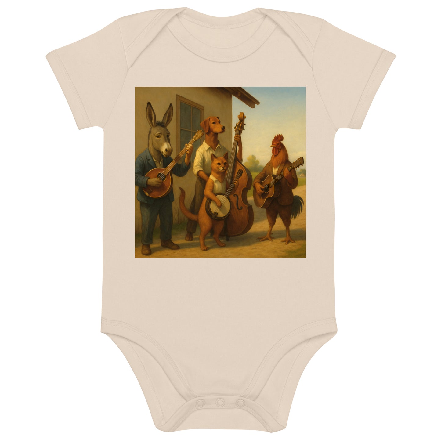 Organic cotton baby bodysuit
