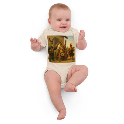 Organic cotton baby bodysuit