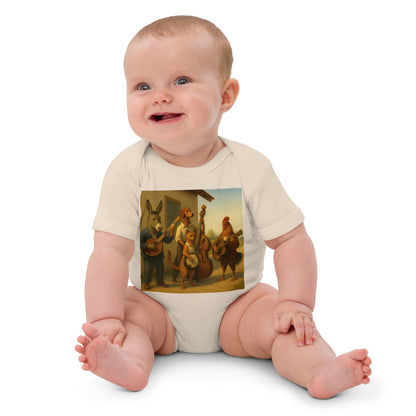 Organic cotton baby bodysuit