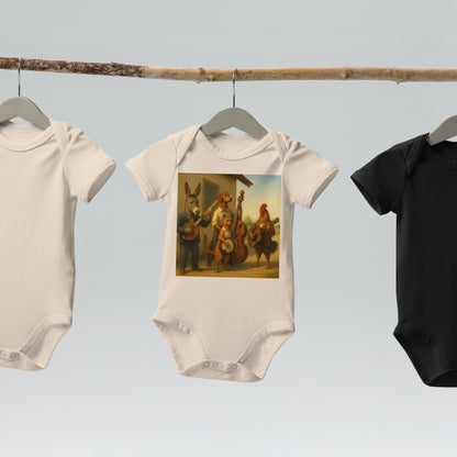 Organic cotton baby bodysuit