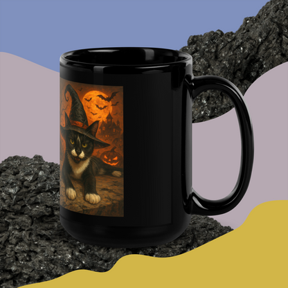Black Glossy Mug